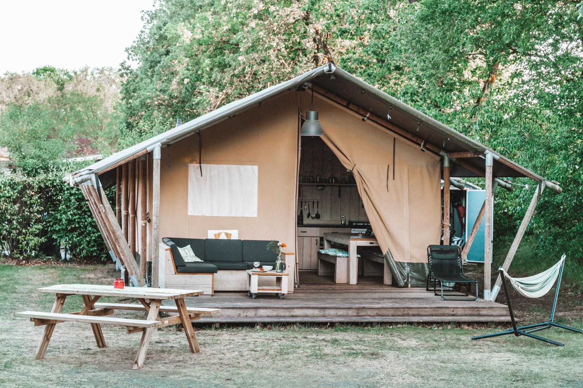 Glamping Holten Luxe Safaritent 1 Zewnętrze zdjęcie