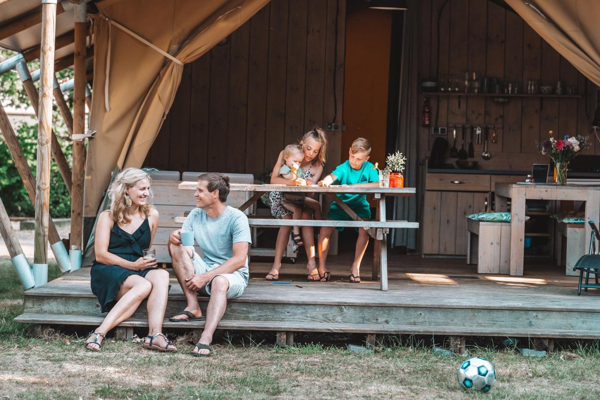 Glamping Holten Luxe Safaritent 1 Zewnętrze zdjęcie