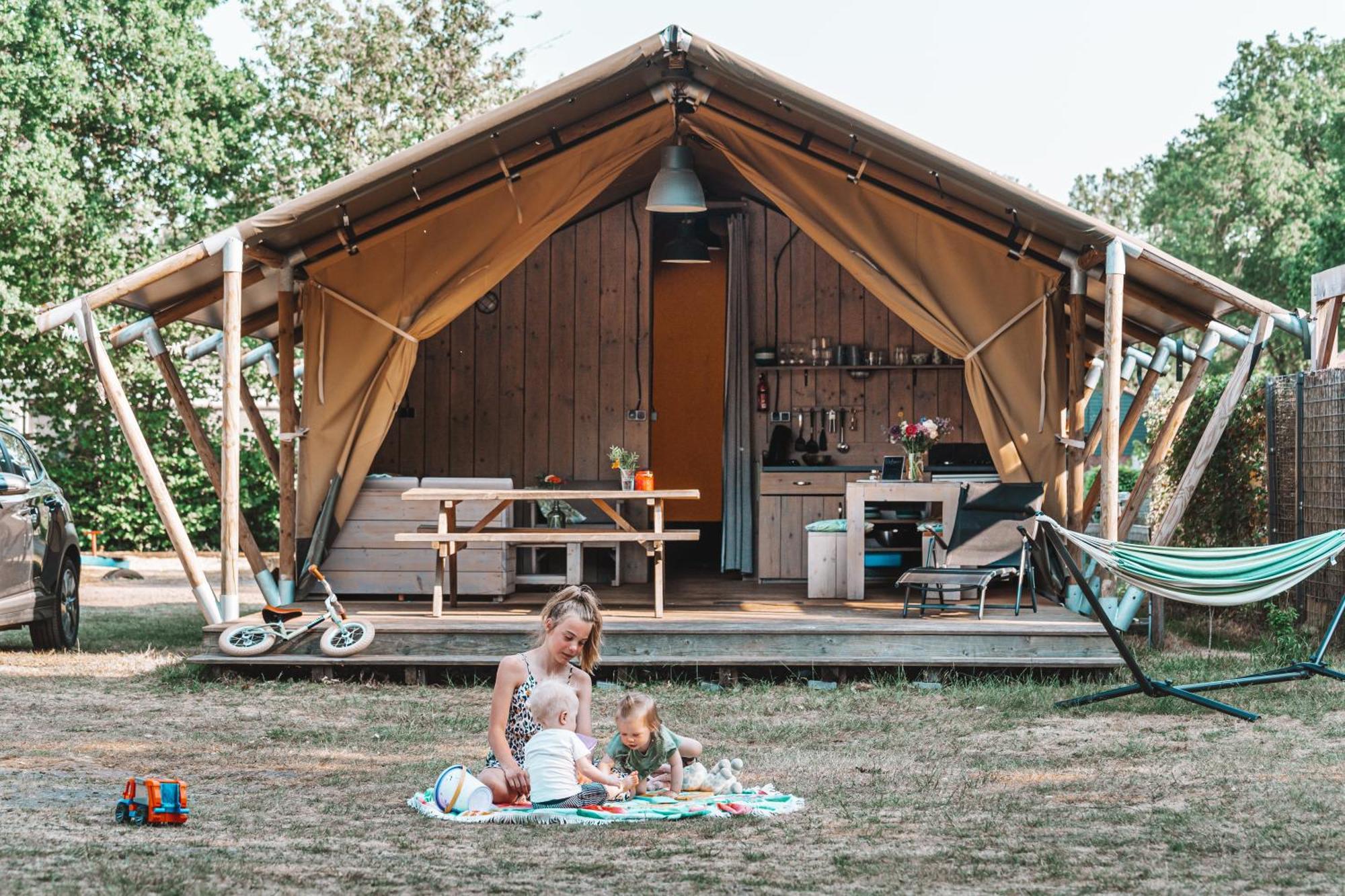 Glamping Holten Luxe Safaritent 1 Zewnętrze zdjęcie