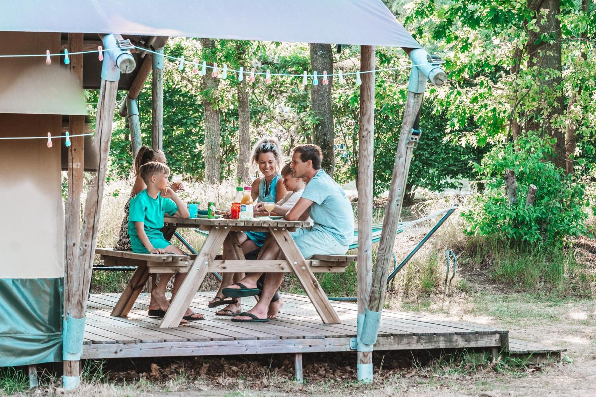 Glamping Holten Luxe Safaritent 1 Zewnętrze zdjęcie