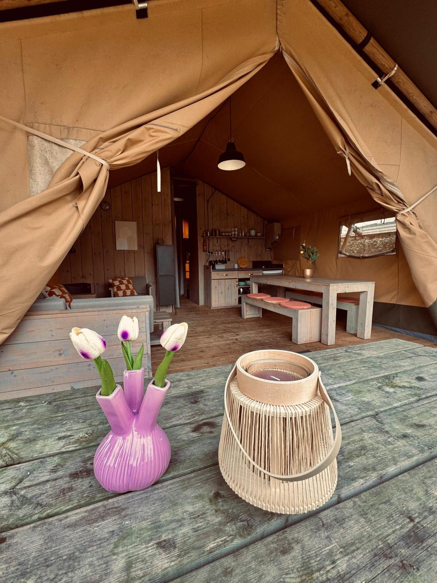 Glamping Holten Luxe Safaritent 1 Zewnętrze zdjęcie